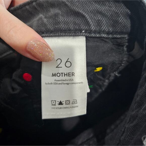 SNACKS! by MOTHER The Pleated Fun Dip Puddle in Mouthwatering - Picture 13 of 16